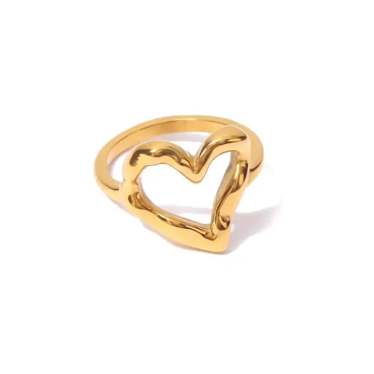 ZAYA COLLECTIVE COURE HEART RING GOLD