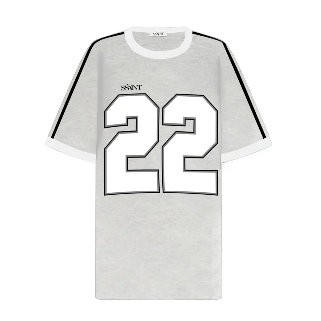 SSAINT TWENTY TWO TEE GREY | BABY LEMONADE STORE