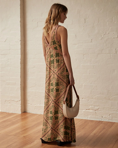 SANCIA HAZEL DRESS MARNI GEO PRINT