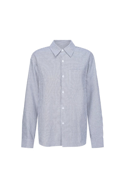 COMMONPLACE ESSENTAILS BEECH COTTAGE SHIRT BLACK/WHITE
