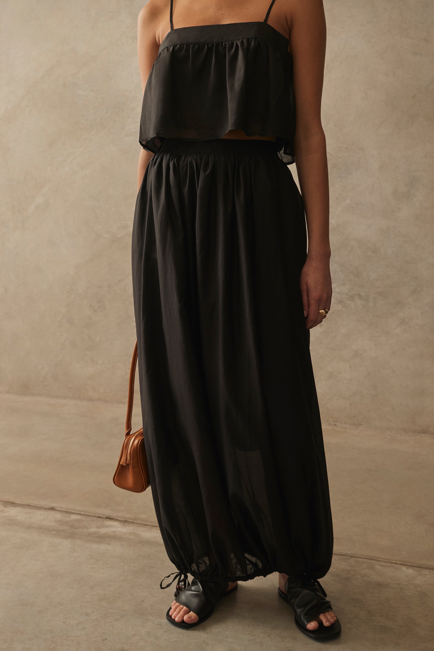 SANCIA THE RHEA SKIRT BLACK | BABY LEMONADE STORE