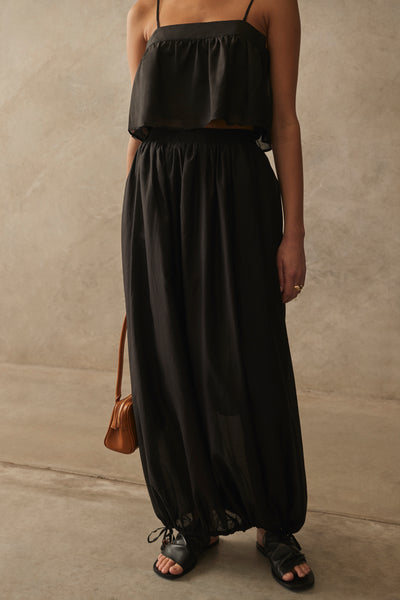 SANCIA THE RHEA SKIRT BLACK | BABY LEMONADE STORE