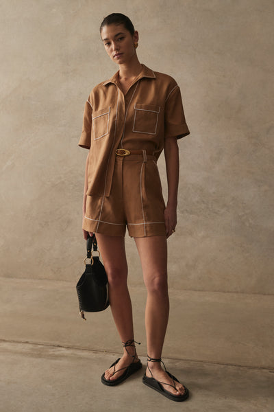 SANCIA LYDIAN SHIRT HONEY