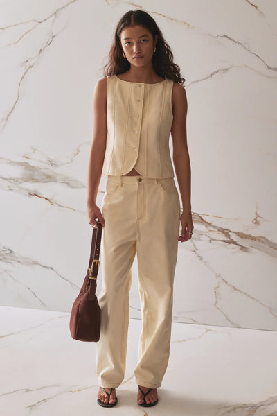 SANCIA THE KLARA VEST MOONSTONE