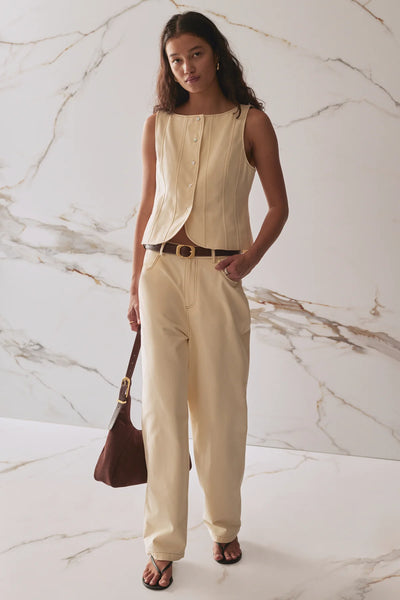 SANCIA THE KLARA VEST MOONSTONE