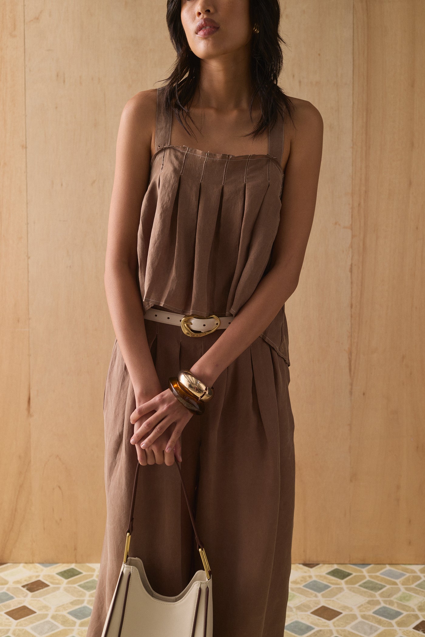 SANCIA THE LULU TOP COCONUT