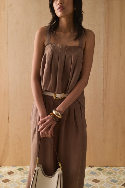 SANCIA THE LULU TOP COCONUT