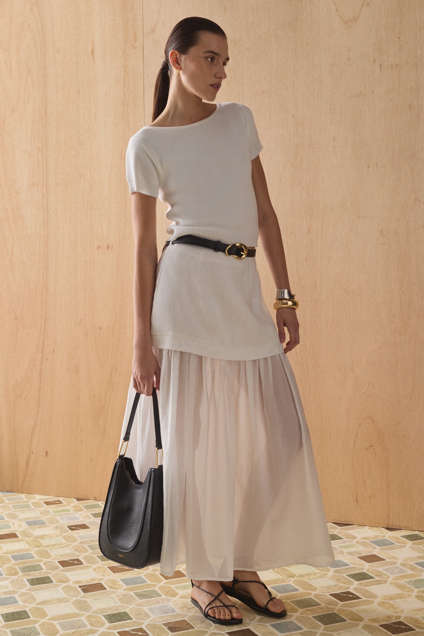 SANCIA THE ISLA SKIRT BLANCA