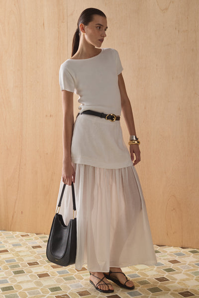 SANCIA THE ISLA SKIRT BLANCA