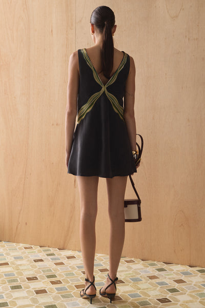 THE CAPRI DRESS ONYX