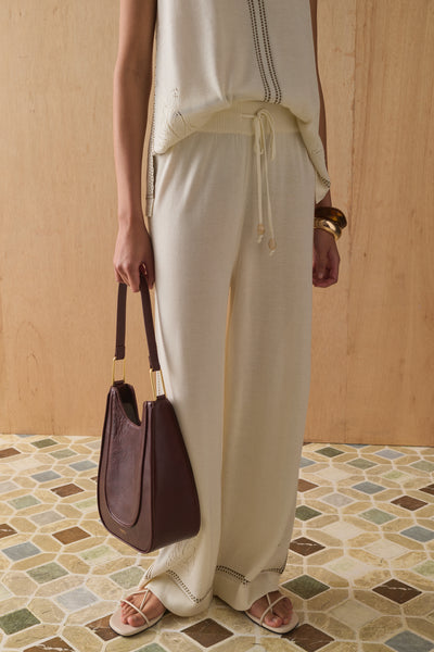 SANCIA THE LAWRENCE KNIT PANTS SHORE
