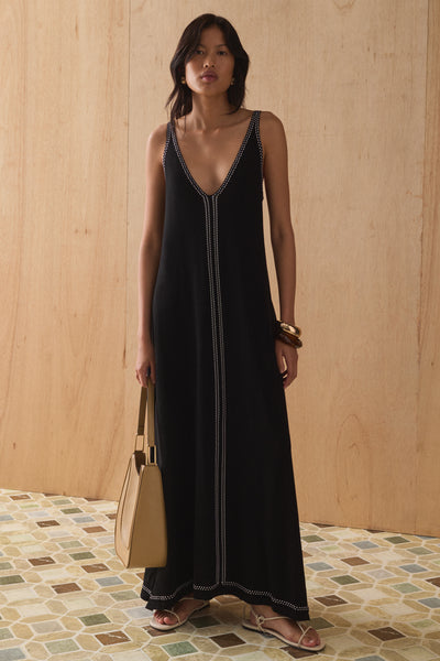 SANCIA THE OCEA KNIT DRESS INK