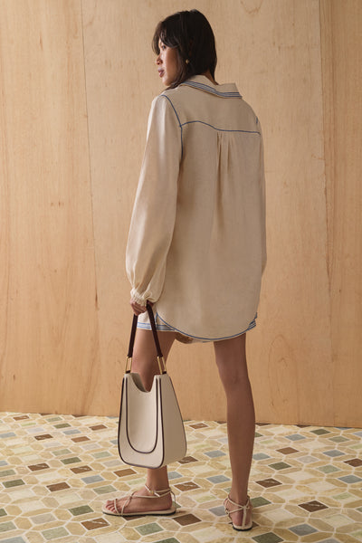 SANCIA THE SABRINA SHIRT CLOUD