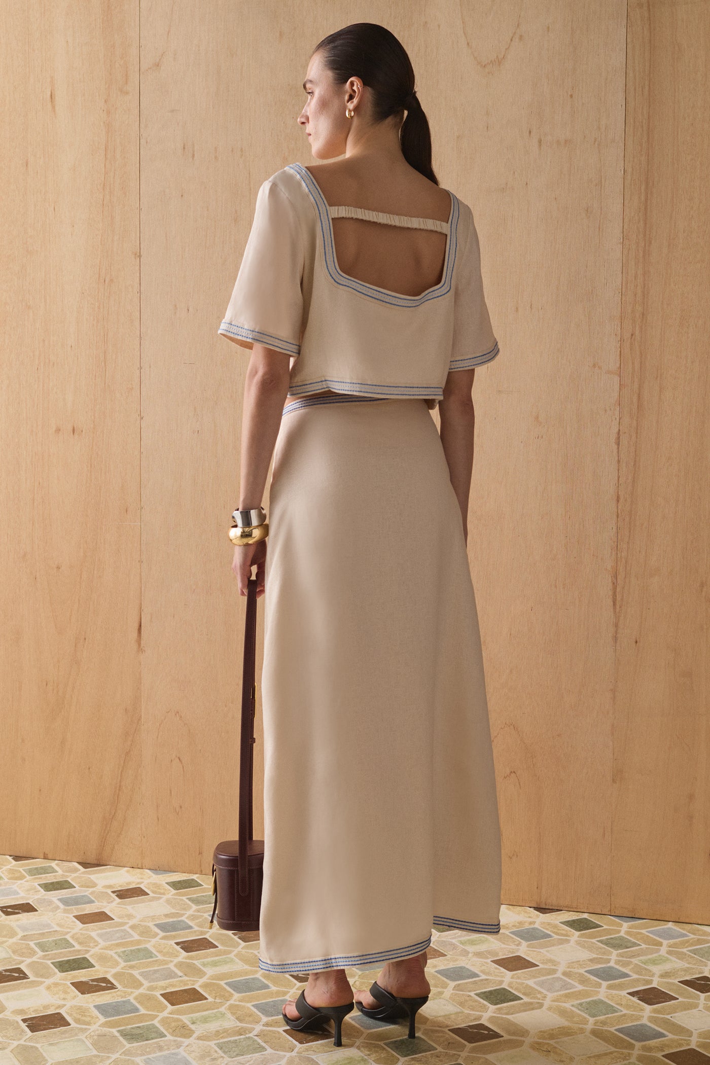 SANCIA THE CARRIE SKIRT CLOUD