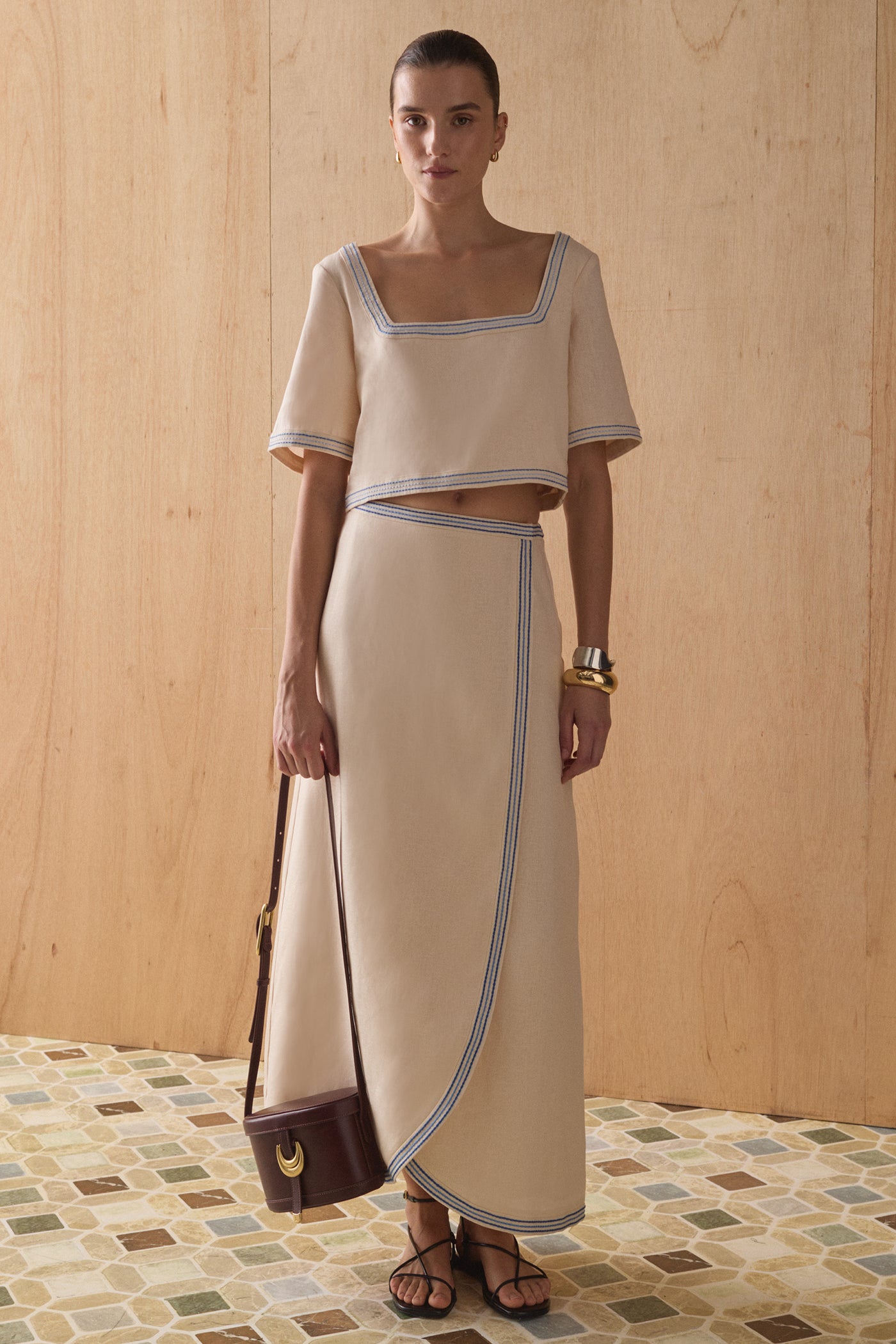 SANCIA THE CARRIE SKIRT CLOUD