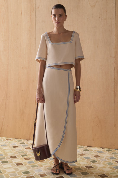 SANCIA THE CARRIE SKIRT CLOUD