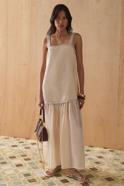 SANCIA THE FREESIA DRESS CLOUD