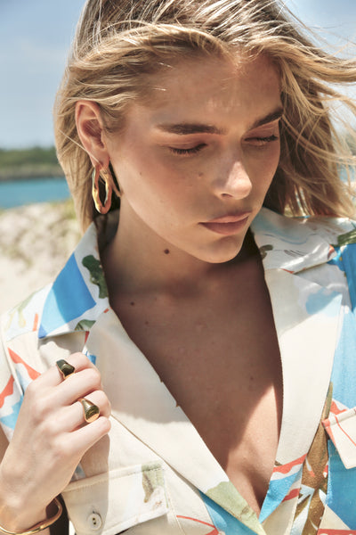 HERO HOOP EARRINGS