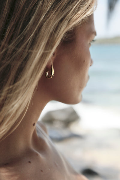 THE LINE PARIS EARRINGS GOLD | BABY LEMONADE STORE