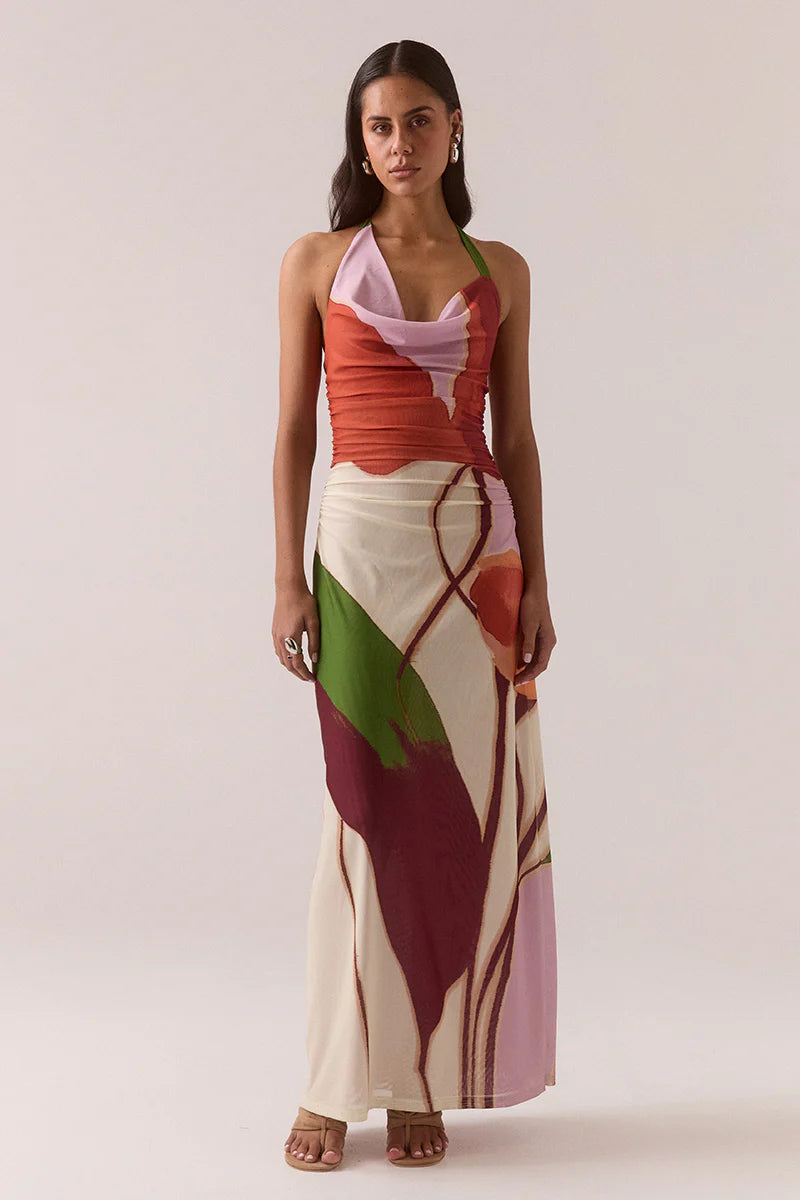 SOVERE STUDIO KALEA MAXI DRESS BOTANIC – Baby Lemonade Store