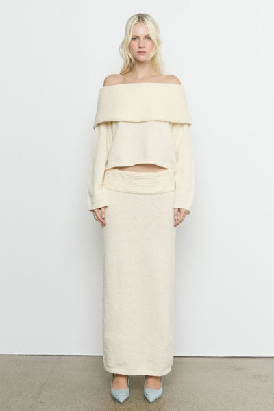 SANNA KNIT CREAM