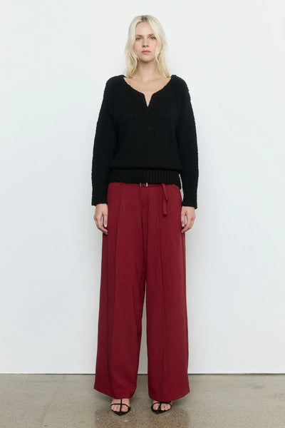 SOVERE STUDIO ALLURE SWEATER BLACK