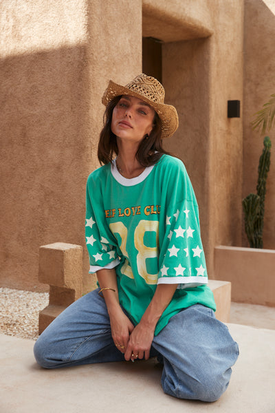 Sabbi The You Cute Green Cotton Tee 