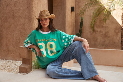 Sabbi The You Cute Green Cotton Tee 