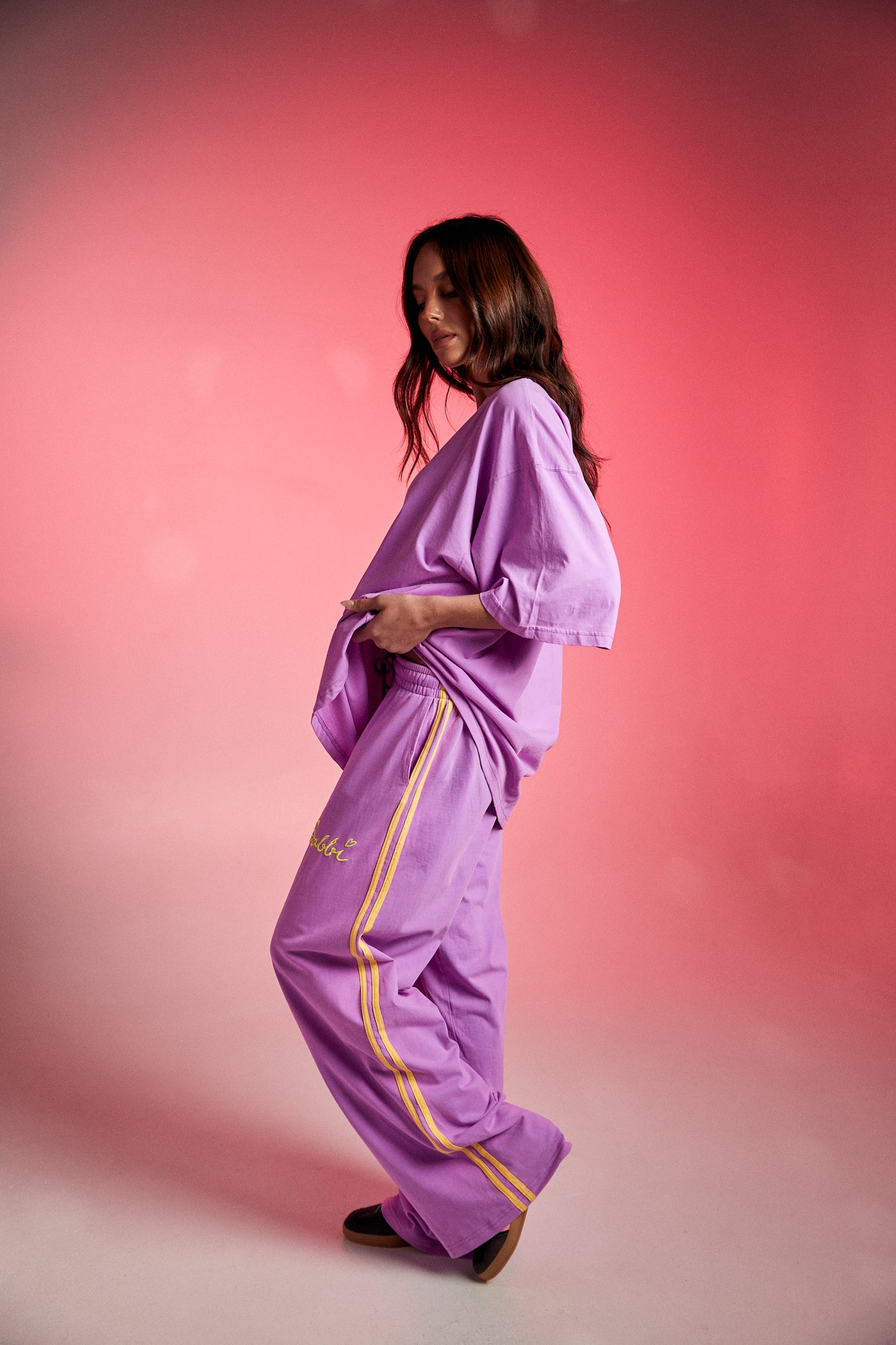 SABBI CHIDO PANT FLURO PURPLE