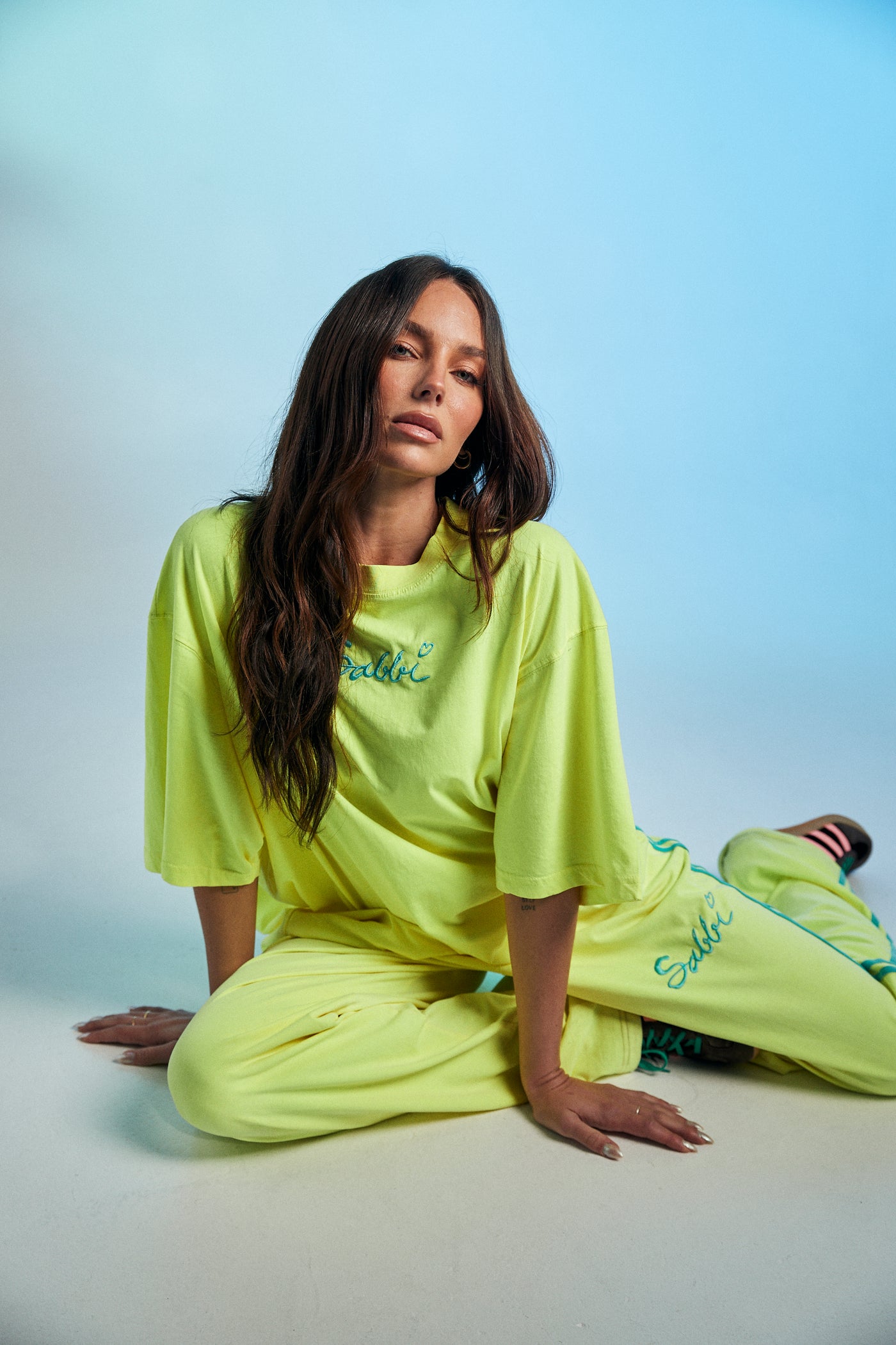 SABBI THE STAND OUT TEE FLURO YELLOW