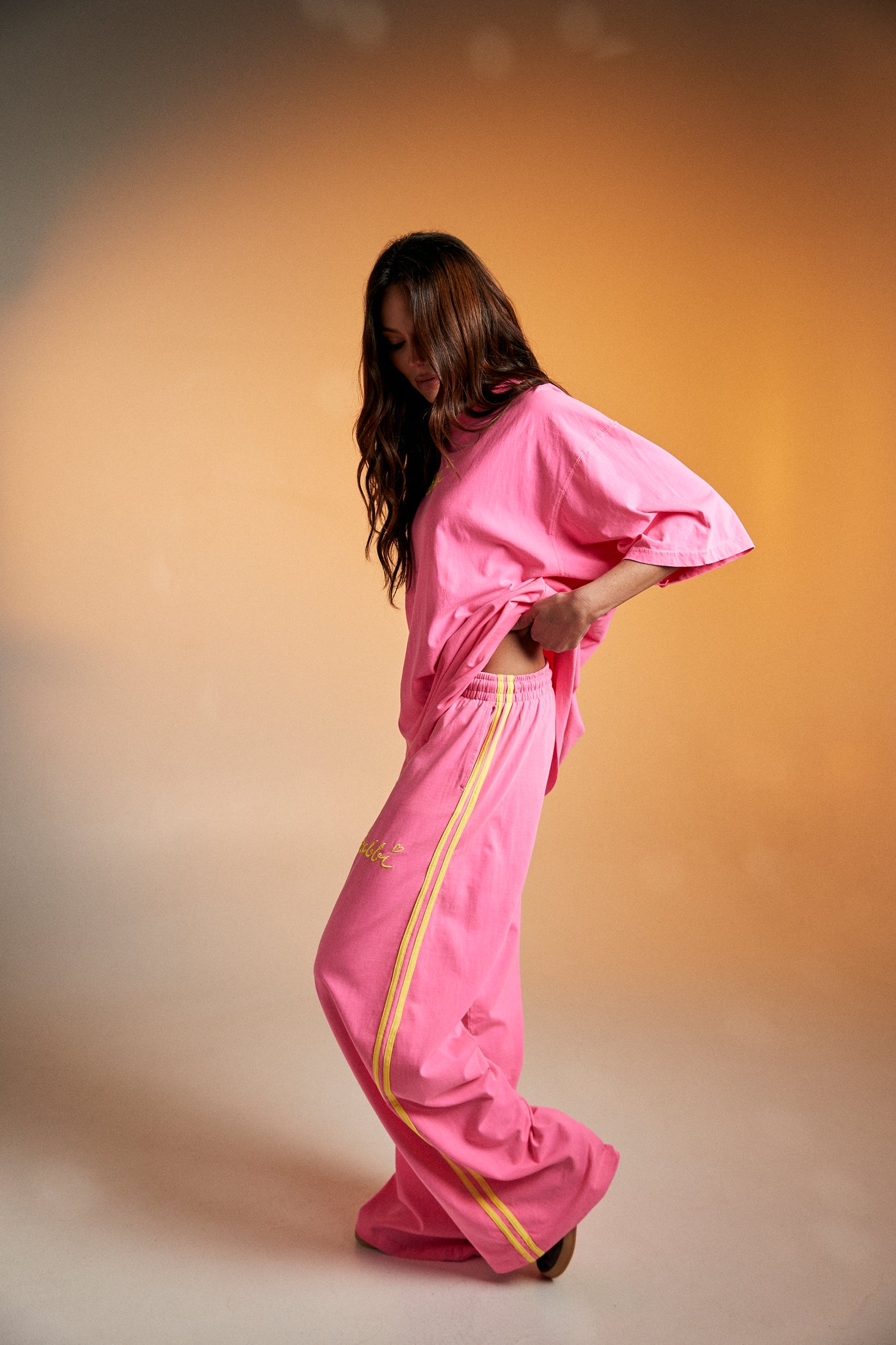 SABBI CHIDO PANT FLURO PINK