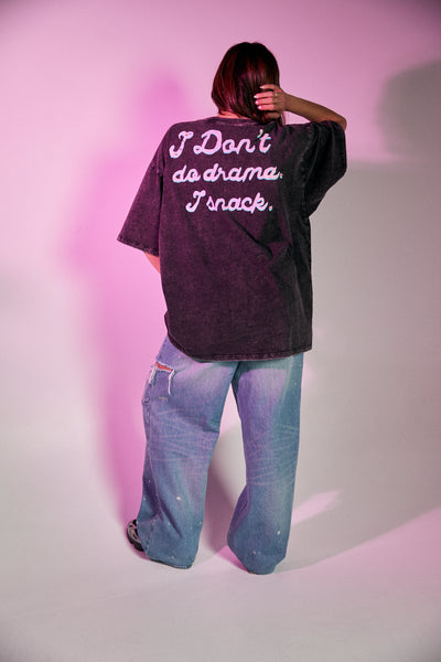 SABBI NO DRAMA LLAMA COTTON TEE