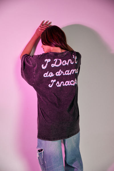 SABBI NO DRAMA LLAMA COTTON TEE