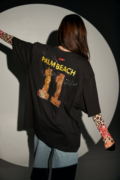 SABBI THE RUN CLUB TEE BLACK