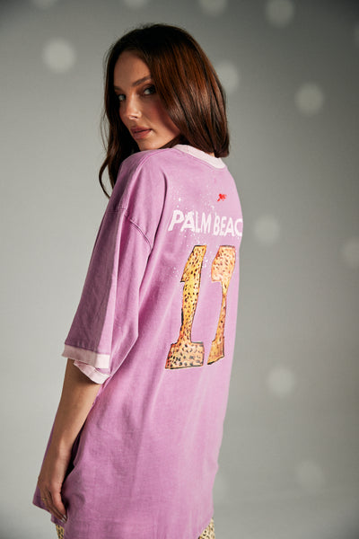 SABBI THE RUN CLUB TEE PINK