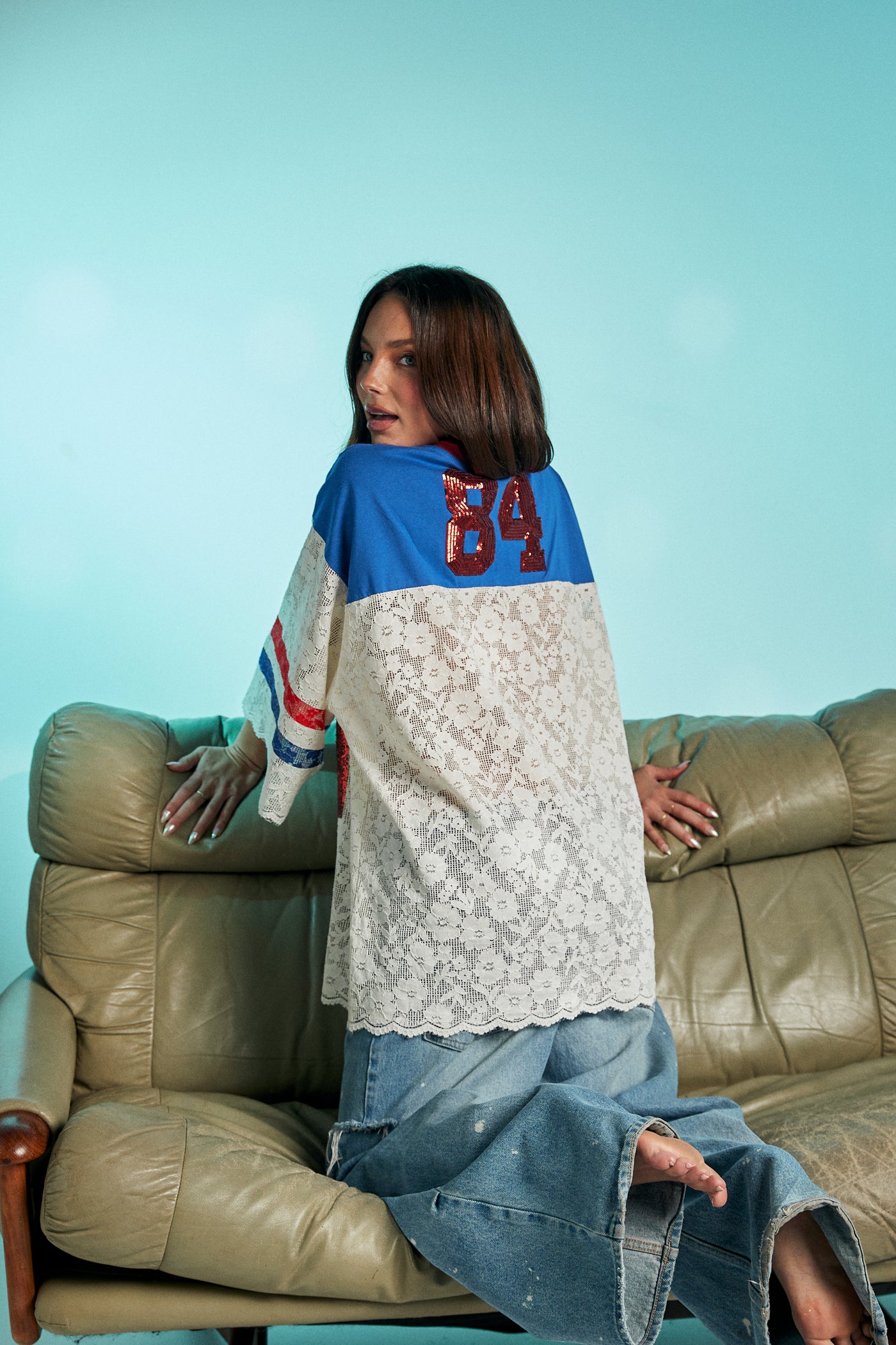 SABBI THE TEAM PIZZA JERSEY CREAM