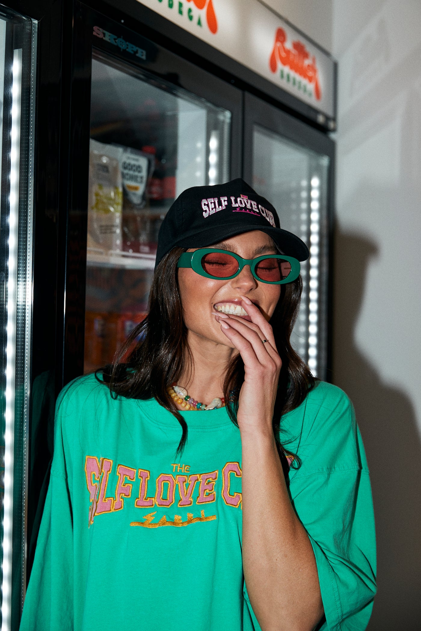 SABBI THE SELF LOVE CLUB CAP BLACK