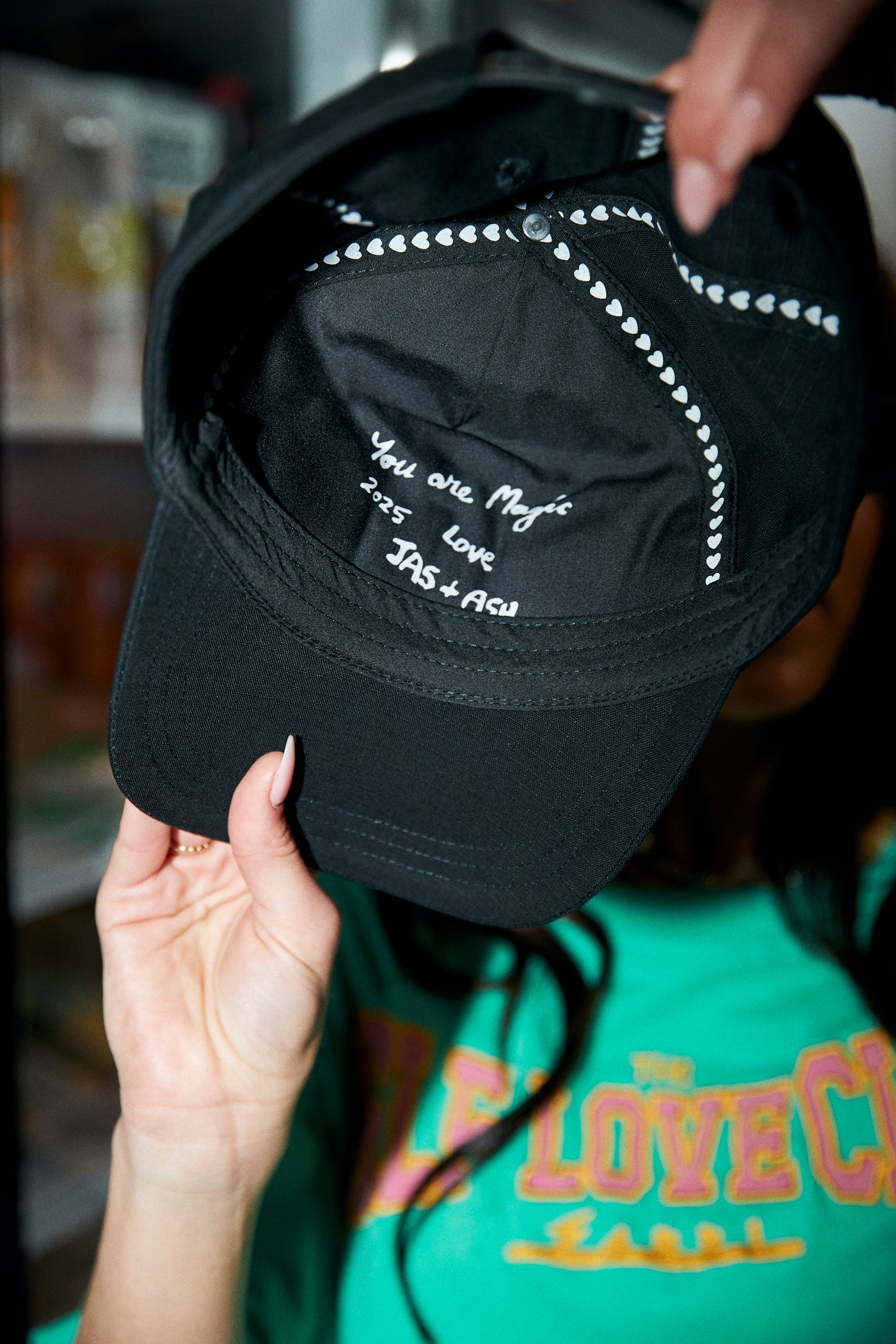 SABBI THE SELF LOVE CLUB CAP BLACK