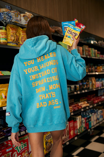 SABBI SELF LOVE CLUB HOODIE BLUE
