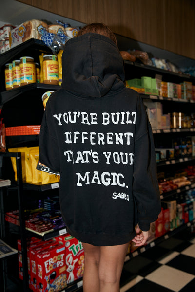 SABBI SELF LOVE CLUB HOODIE BLACK