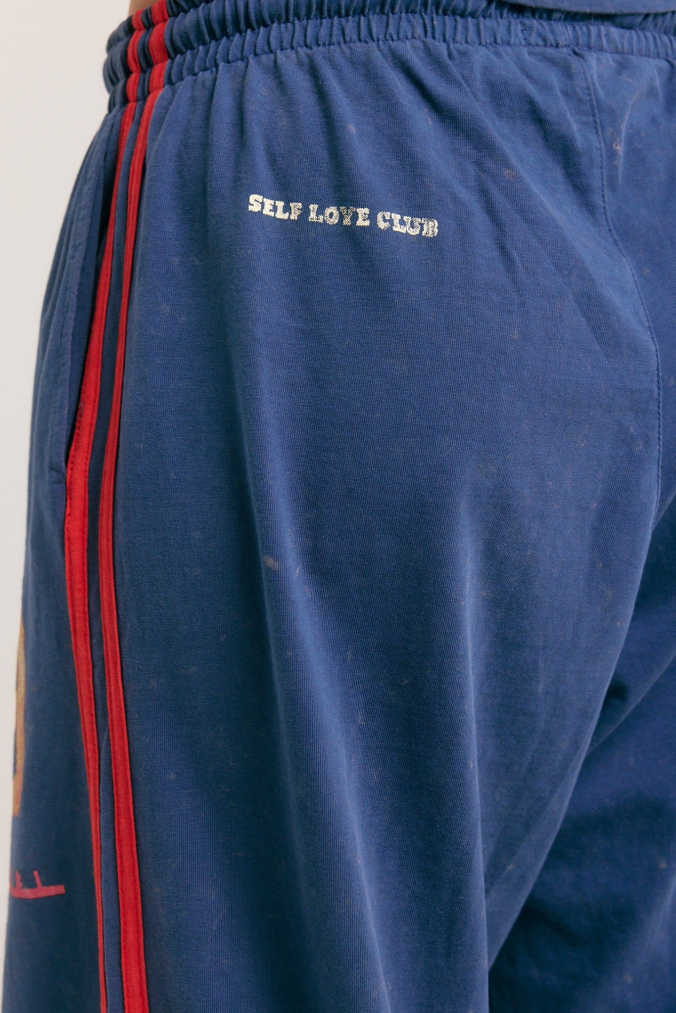 Sabbi The Chido You Cute Cotton Track Pants Blue