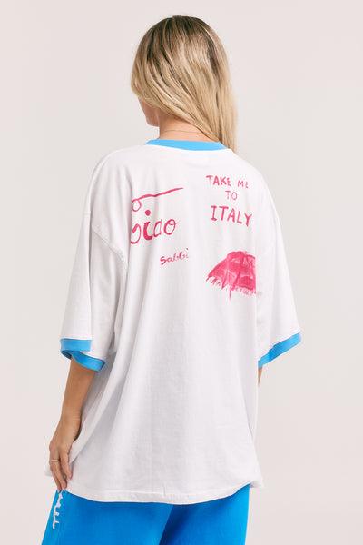 Sabbi The Feed Me Pasta Unisex cotton Tee