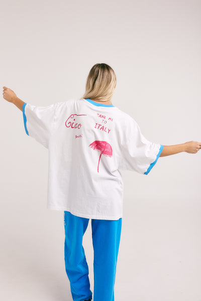Sabbi The Feed Me Pasta Unisex cotton Tee