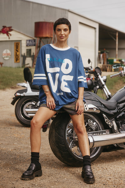 SABBI OVERSIZED LOVE REVOLUTION TEE  | BABY LEMONADE STORE