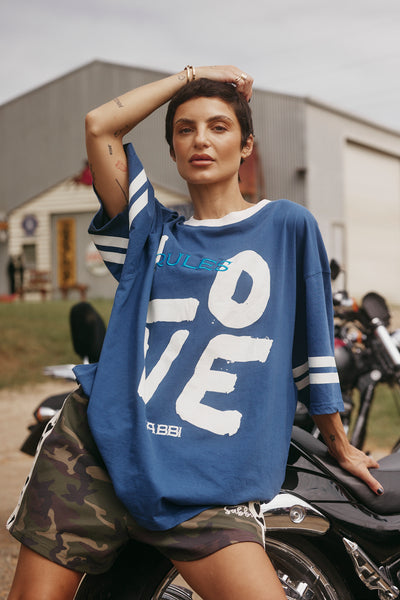SABBI OVERSIZED LOVE REVOLUTION TEE  | BABY LEMONADE STORE