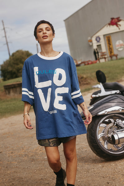 SABBI OVERSIZED LOVE REVOLUTION TEE  | BABY LEMONADE STORE