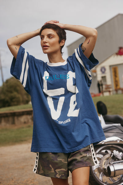 SABBI OVERSIZED LOVE REVOLUTION TEE  | BABY LEMONADE STORE