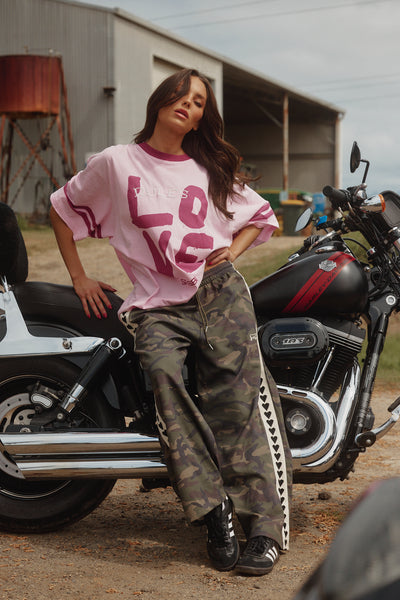 SABBI OVERSIZED LOVE REVOLUTION TEE  | BABY LEMONADE STORE