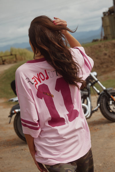 SABBI OVERSIZED LOVE REVOLUTION TEE  | BABY LEMONADE STORE
