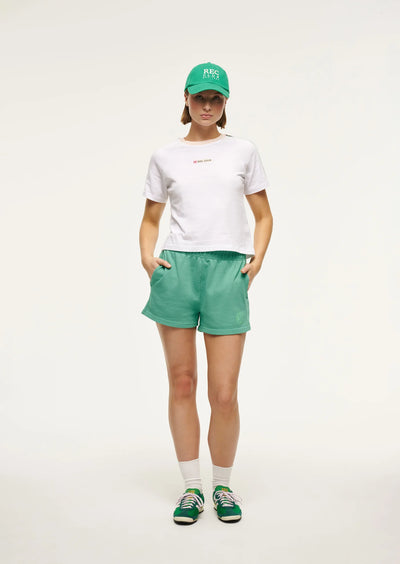 PE NATION RETROGRADE SHORT SLEEVE TEE  WHITE